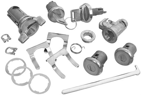 Door Igniton Glovebox Trunk Locks Kit 1969 Camaro