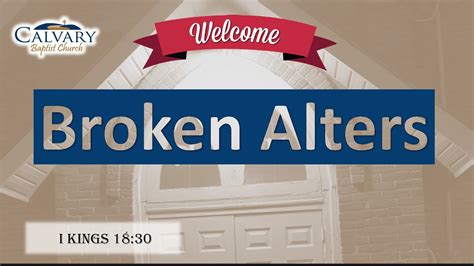 Broken Alters Youtube