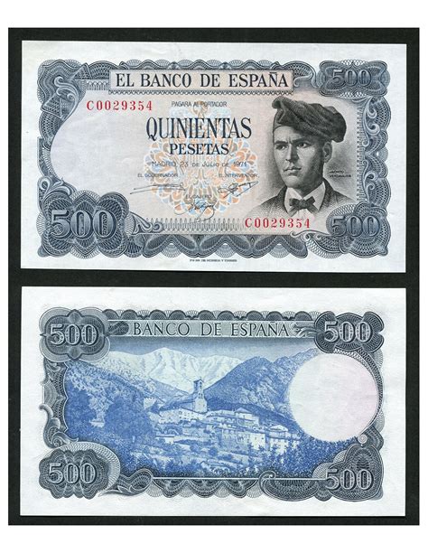 España 1971 Billetes Estado Español Nº 00508 SC UNC 500