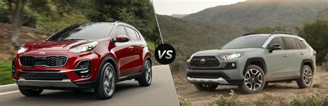 2022 Kia Sportage Vs 2021 Toyota Rav 4