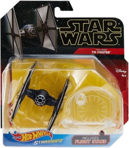 Mattel Hot Wheels Star Wars Tie Fighter Starship Ct Kroger