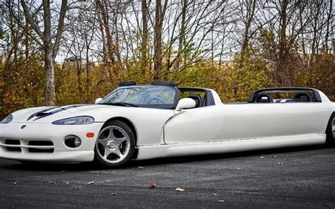 Do You Want This Remarkable Dodge Viper Limo With 10 Seats