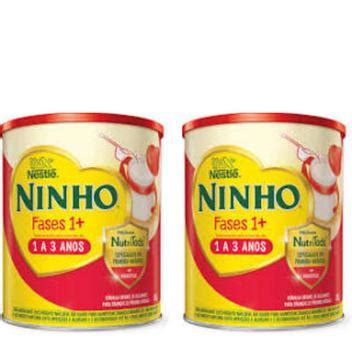 kit Ninho Fases 1 Nestlé 1 a 3 anos 800g Composto Lácteo Magazine