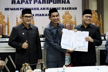 DPRD Bersama Pemkot Sahkan KUA PPAS APBD Makassar 2024