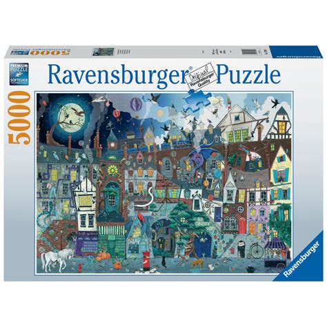 Puzzle Pi Ces La Rue Fantastique Ravensburger King Jouet