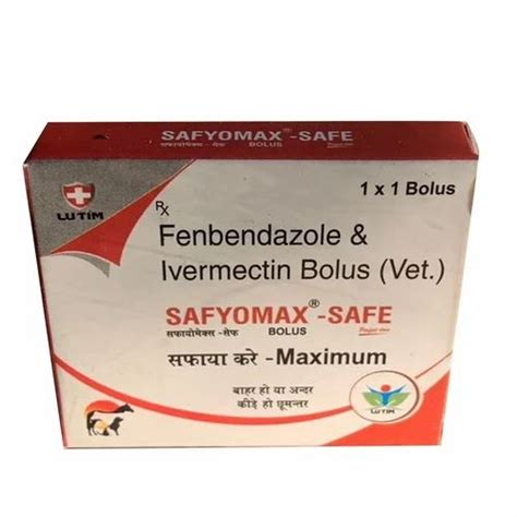 Fenbendazole Ivermectin Bolus At 65 Box Veterinary Bolus In