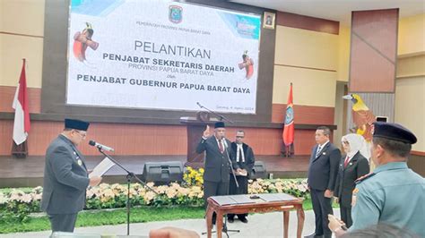 Jhony Way Jadi Penjabat Sekda Papua Barat Daya Tabura Pos Akurat