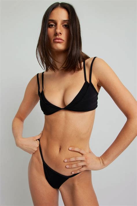 Christopher Esber Double Bikini Top Black Shopperboard