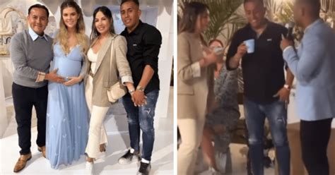 Christian Cueva Asisti Al Baby Shower De Brunella Horna Y Edson D Vila