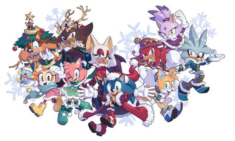 Winter Outfits By Evan Stanley R SonicTheHedgehog