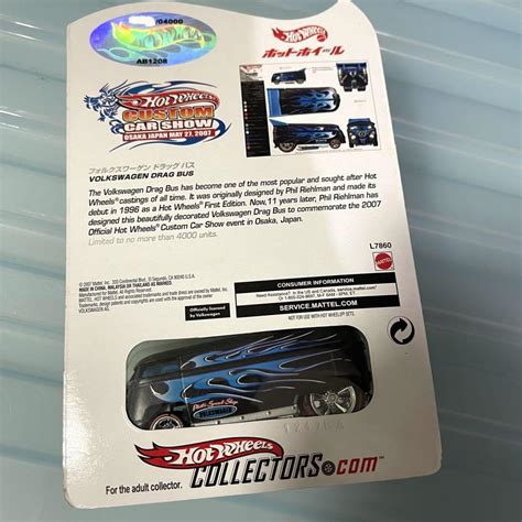 Hot Wheels Osaka Japan Custom Car Show VW Drag Bus Hobbies Toys Toys Games On Carousell