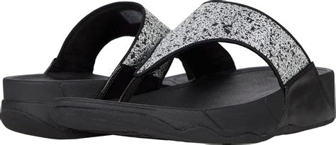 Buy FitFlop Women S Lulu Glitter Splash Original Fit Toe Post Sandals