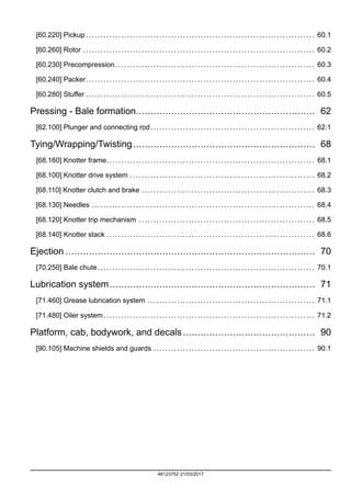 Case Ih Lb434 Xl Square Baler Service Repair Manual PDF