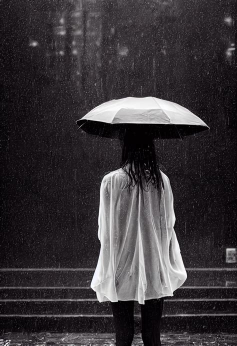 Woman in the rain by PM-Artistic on DeviantArt