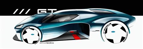 Ford Gt Fordgt Ford Gt Automotive Illustration Concept Cars