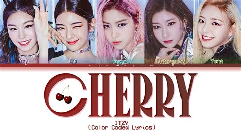 ITZY Cherry Color Coded Kolay Okunuş YouTube