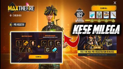 How To Complete Max The Fire Event How To Claim Free Fire Max Pre