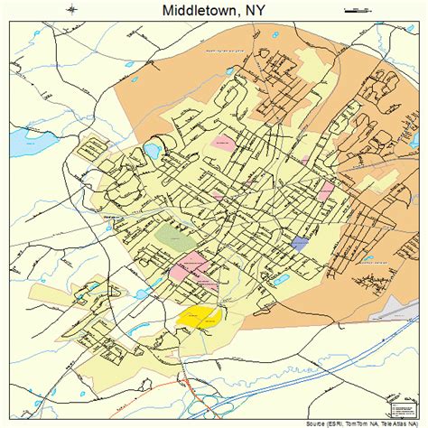 Middletown NY Ward Map