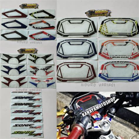 Jual Stiker Emblem Timbul Honda Sonic R Sticker Sonic Shopee