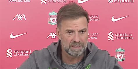 Man City v Liverpool - Watch Klopp's pre-match press conference in full