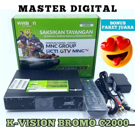 Receiver Parabola K Vision Bromo C2000 HD Lazada Indonesia