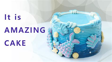 🌊amazing Wave Cake Decorating Tutorials By Heart And Arrow 🧜 Youtube