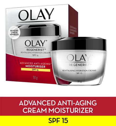 Buy Olay Regenerist Advanced Anti Ageing Revitalising Hydration Face Cream Spf15 50g Online At