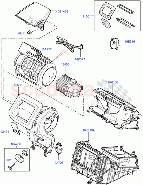 Heater Air Cond External Components Main Unit Itatiaia B Parts