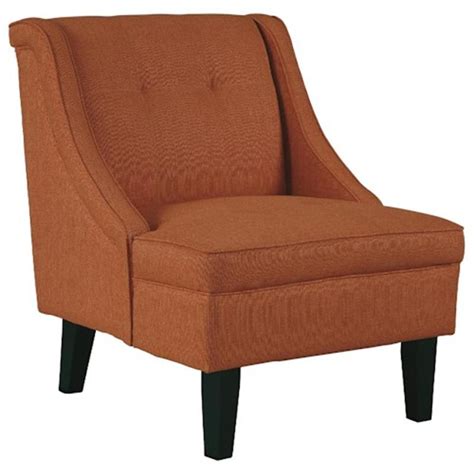 3623160 Ashley Furniture Clarinda Orange Accent Chair