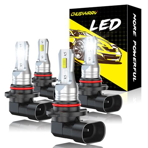 X Led Combo Headlight Bulbs High Low Beam Kit