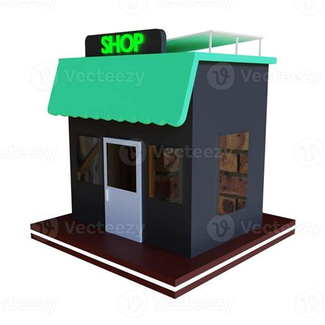 Tienda De Ilustración De Render 3d 11651111 Foto De Stock En Vecteezy