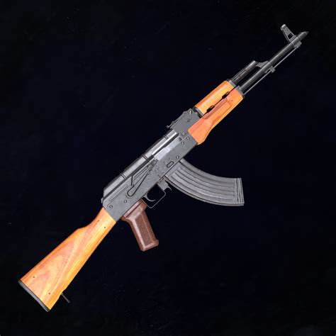 Kalashnikov assault rifle model - TurboSquid 1628924