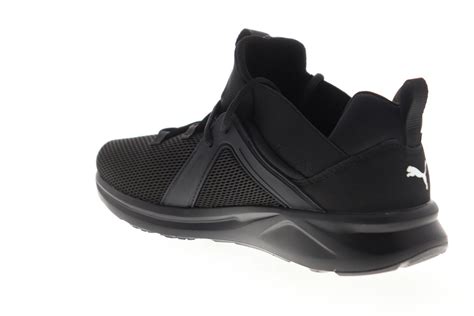 Puma Enzo 2 19324901 Mens Black Mesh Lace Up Athletic Running Shoes Ruze Shoes