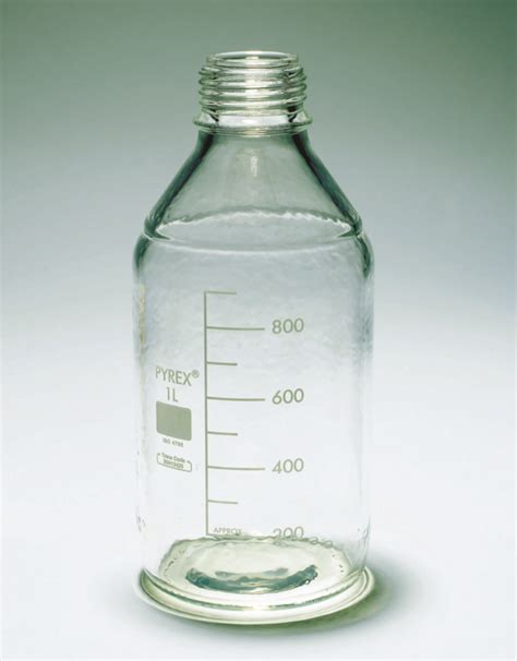 Media Lab Bottle 5000 Ml Borosilicate Glass Plastic Coated Labfriend Laboratory Equipment