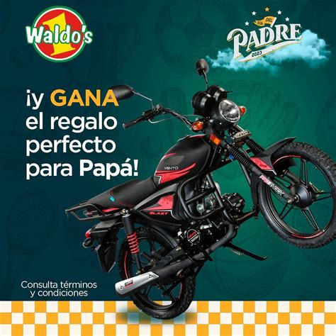 Gana una motocicleta Vento Blast 2023 en el concurso del Día del Padre