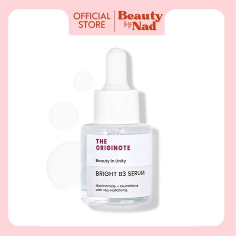 Jual The Originote Bright B Serum Ml Serum Brightening Untuk