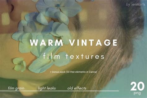 20 Vintage Film Overlay Textures Graphics - YouWorkForThem