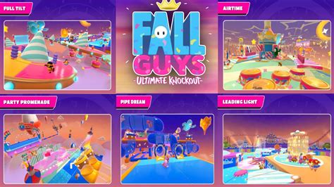 Fall Guys Season All New Maps Youtube