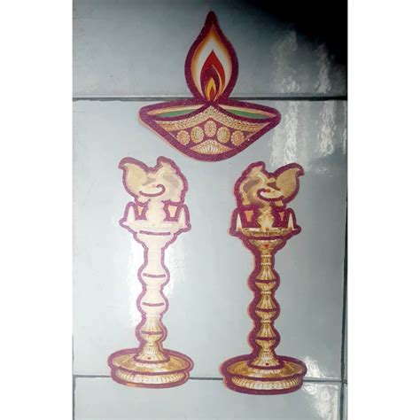 AE DEEPAVALI2023 ELEGANT DEEPAVALI SMALL KUTHU VILAKKU WITH AGAL ...