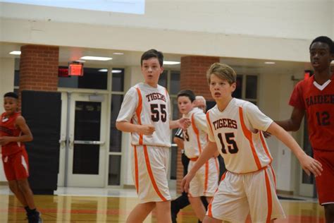 Basketball team takes on Heritage Middle School – Tiger Tales