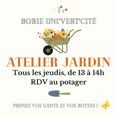 Atelier jardinage Parcours Biodiversité