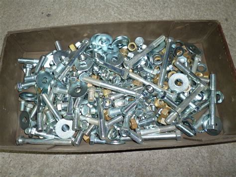 Restposten 8 kg M12 Schrauben, Muttern, Scheiben etc. M 12 verzinkt | eBay
