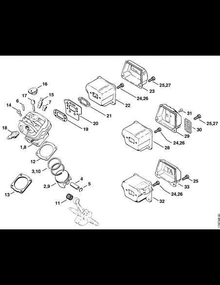 Visualizing The Components Of Stihl MS 361 Chainsaw Exploring The