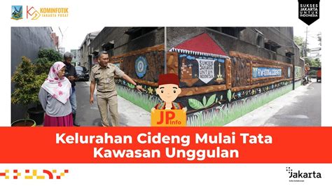 Kelurahan Cideng Mulai Tata Kawasan Unggulan YouTube