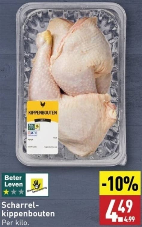 Scharrel Kippenbouten Aanbieding Bij Aldi