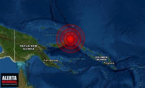 Sismo De Magnitud 64 Sacude Papúa Nueva Guinea Usgs