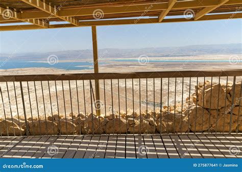 Masada Ruins In Southern Judean Desert In Israel Editorial Photo