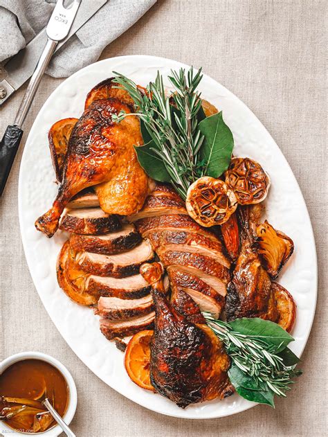 Roasted Duck A LOrange Recipe Orange Duck Recipe Eatwell101