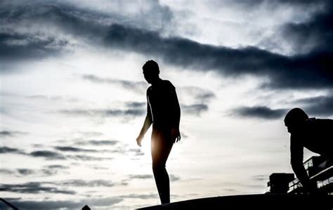 Premium Photo Silhouette Of Men