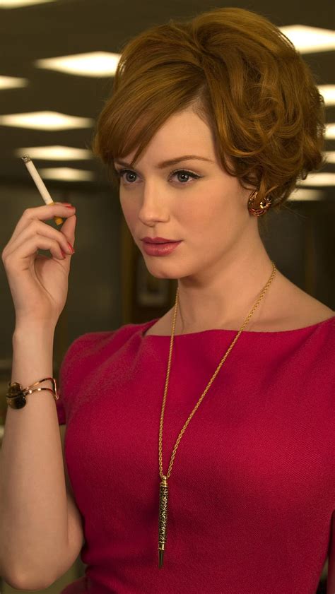 Joan Harris Christina Hendricks Mad Men Hd Phone Wallpaper Peakpx